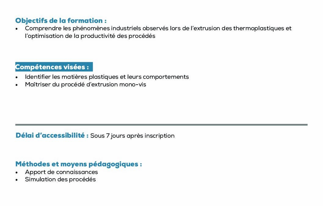 TE27 Rhéologie appliquée à l&rsquo;extrusion et à la simulation d&rsquo;extrusion