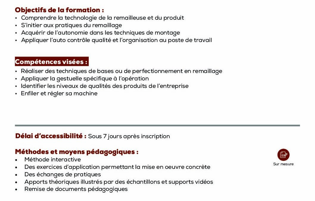 FP12 Remaillage