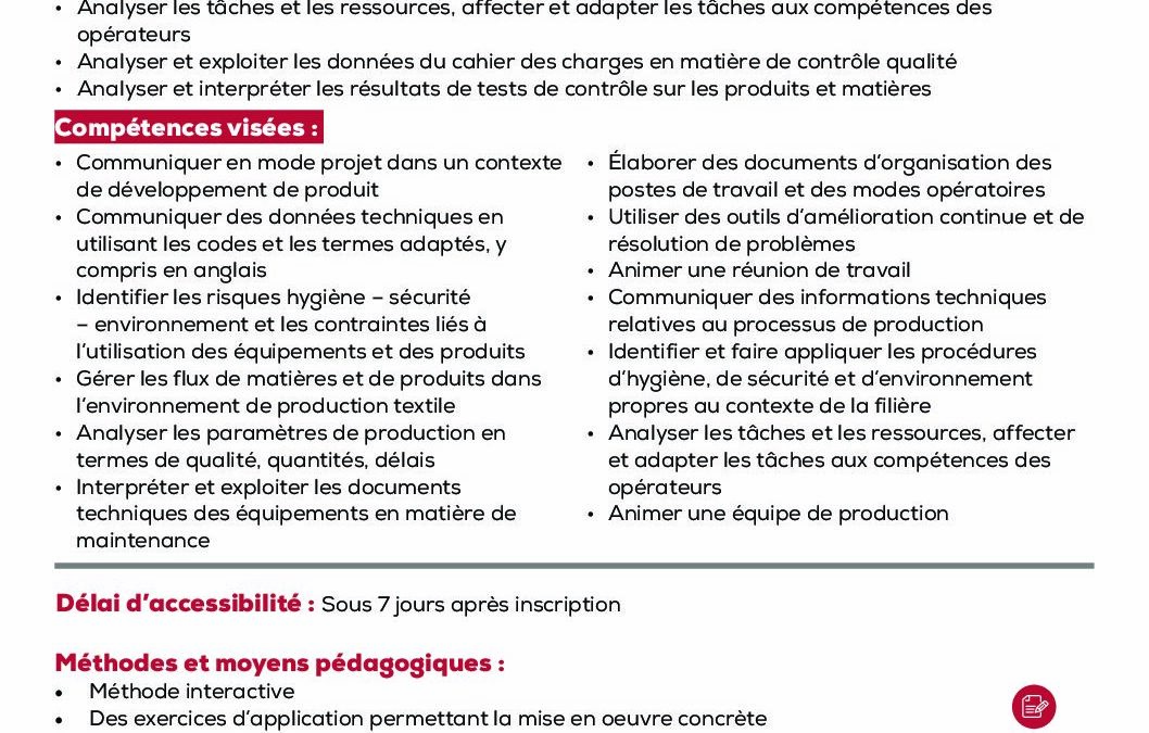 PI14 Analyse et gestion d’une situation en milieu industriel