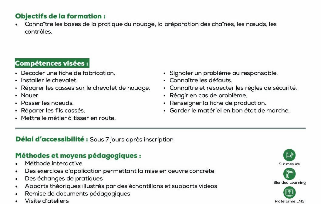 ST34 Pratique du nouage