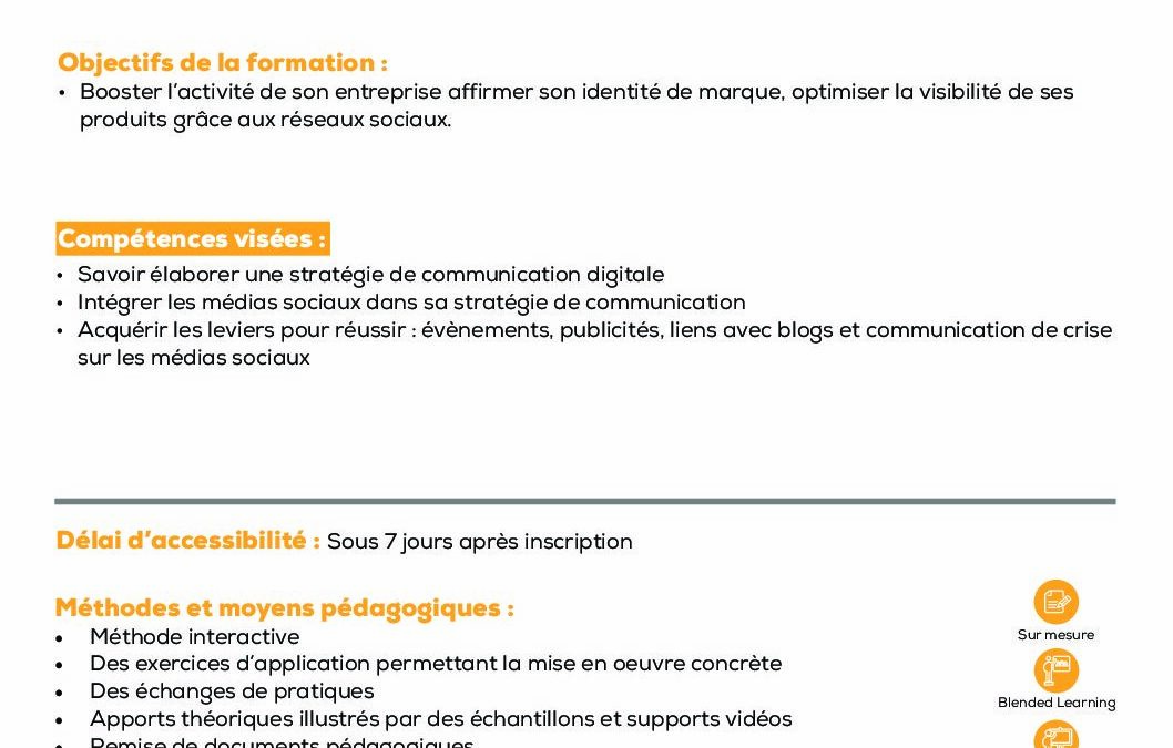 SC12 Communication stratégie de marque sur les réseaux
