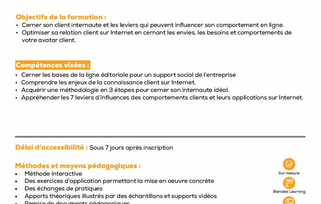 SC14 Communication comportement du client internaute