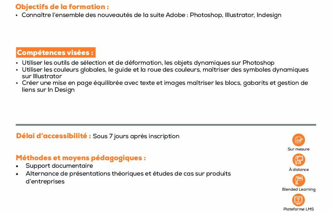CR2 Nouveautés Logiciels Adobe