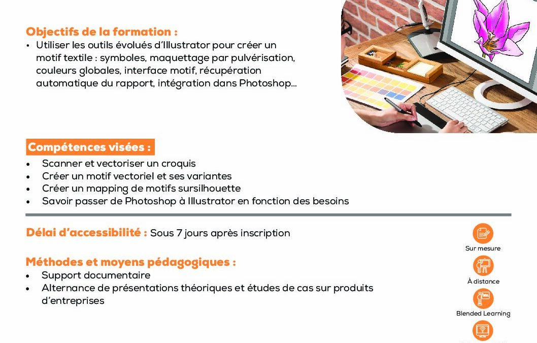 CR6 Illustrator création de motifs