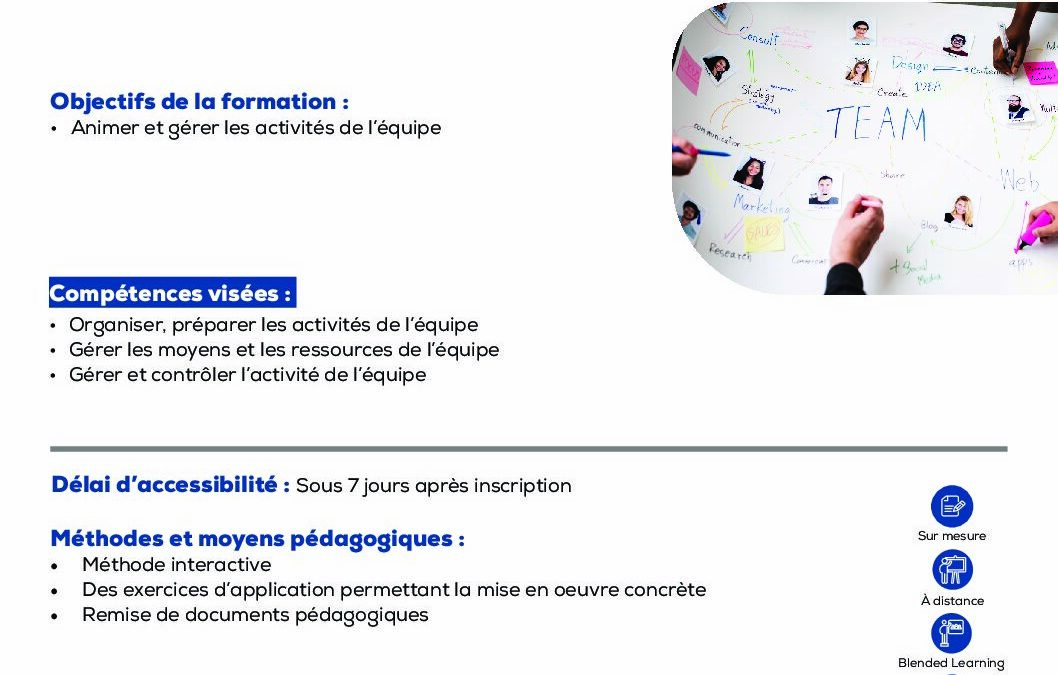 PM14 Gestion des activités de l’équipe