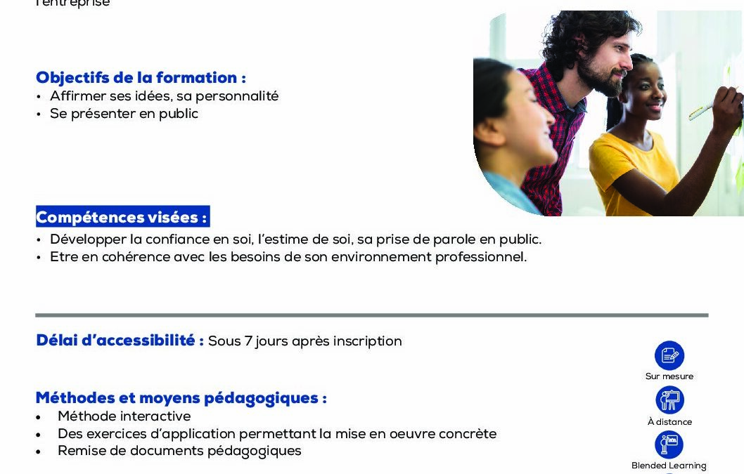 PM22 Se valoriser s’affirmer au sein et à l’extérieur de l’entreprise