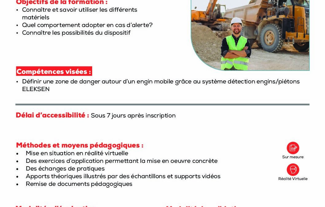 SS12 Système de détection engins piétons Utilisation T2S