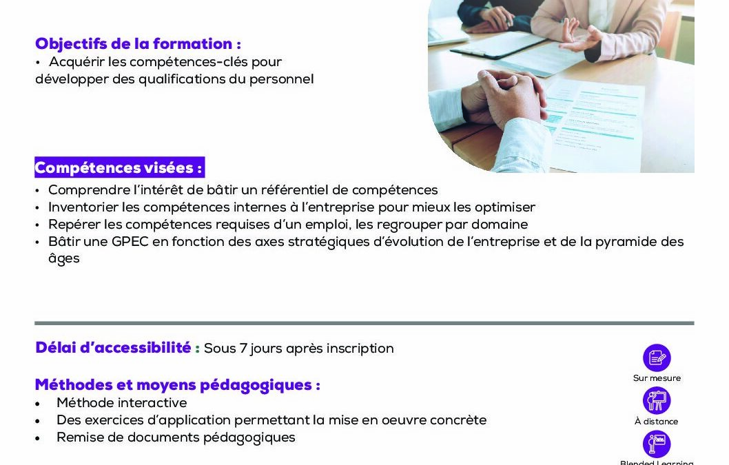 RH8 Les outils de la gestion des compétences en PME