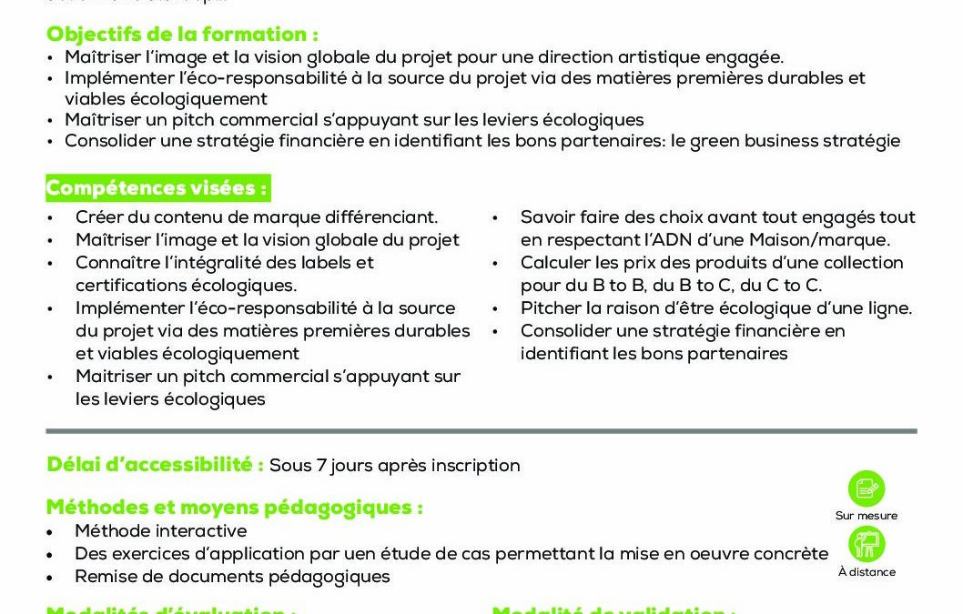 RSE16 Revaloriser votre stratégie entrepreunariale par eco responsabilité