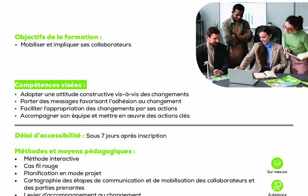RSE7 Conduite du changement
