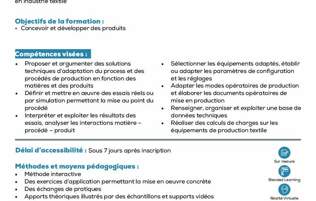 TE21 Elaboration d’un processus de réalisation du produit